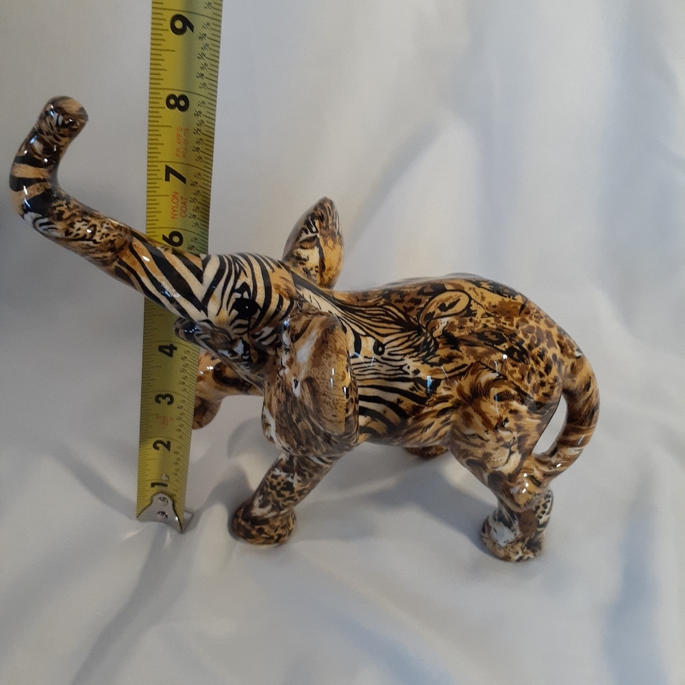 Vintage 2 piece set elephant figures - Picture 5 of 7